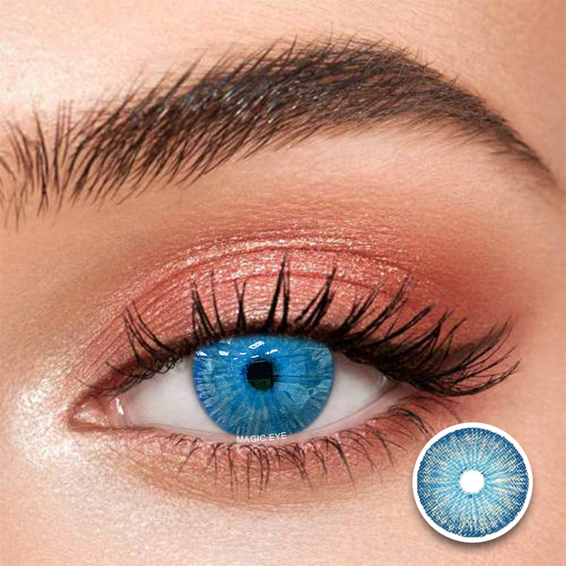 New York Blue Color Contact Lenses