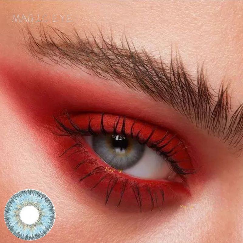 Angel Ice Blue Color Contact Lenses【Prescription】