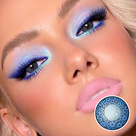 Sakura Love Blue Colored Contact Lenses