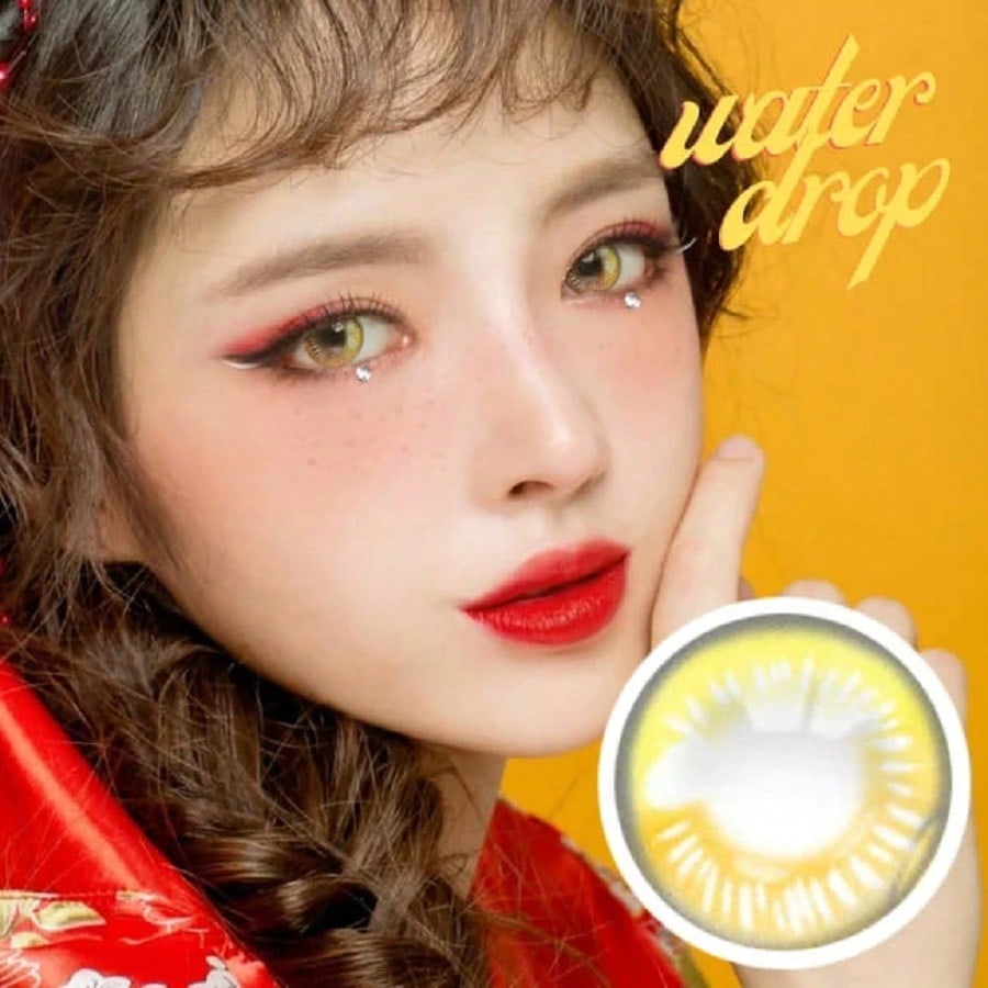 1Pair/2Pcs Magic Eye Yearly Anime Orange Halloween Contact Eye Lenses Cosplay Contact Lens Crazy Lenses