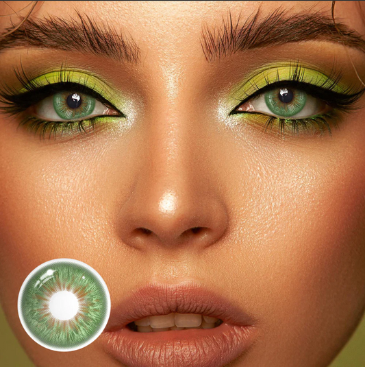 Wildness Green Snake Color Contact Lenses