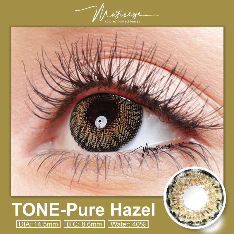【2023 NEW】Three Tone Green Colored contact lenses