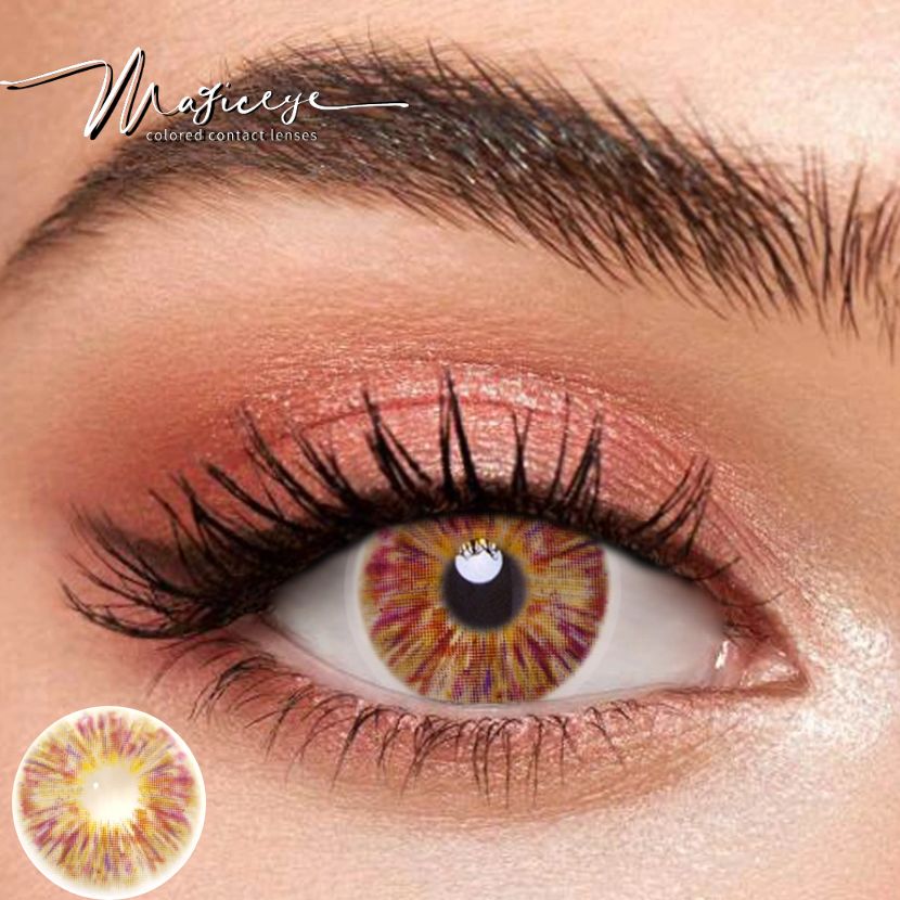 【2023 NEW】Monet Pink Colored Contact Lenses
