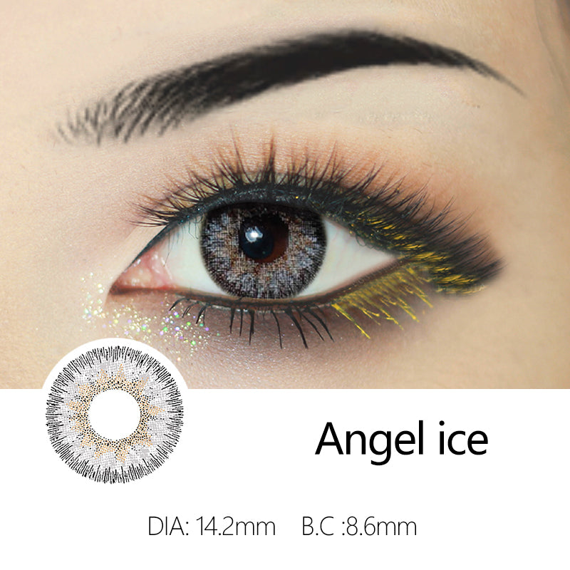 Angel Ice Grey Color Contact Lenses【PRESCRIPTION】