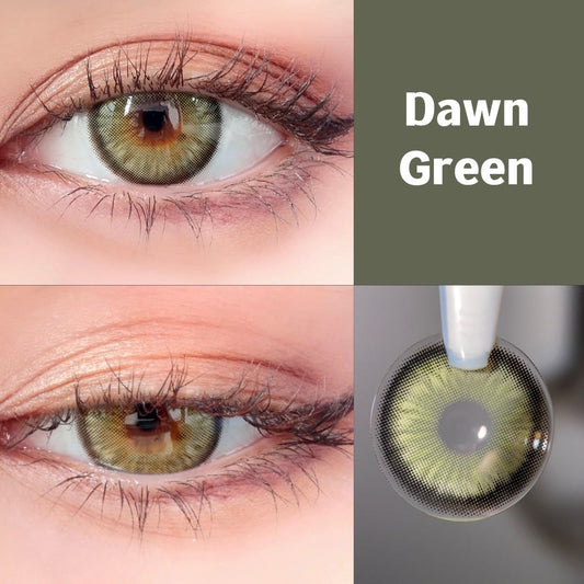 【 NEW】DAWN Green Contact Lenses【PRESCRIPTION】