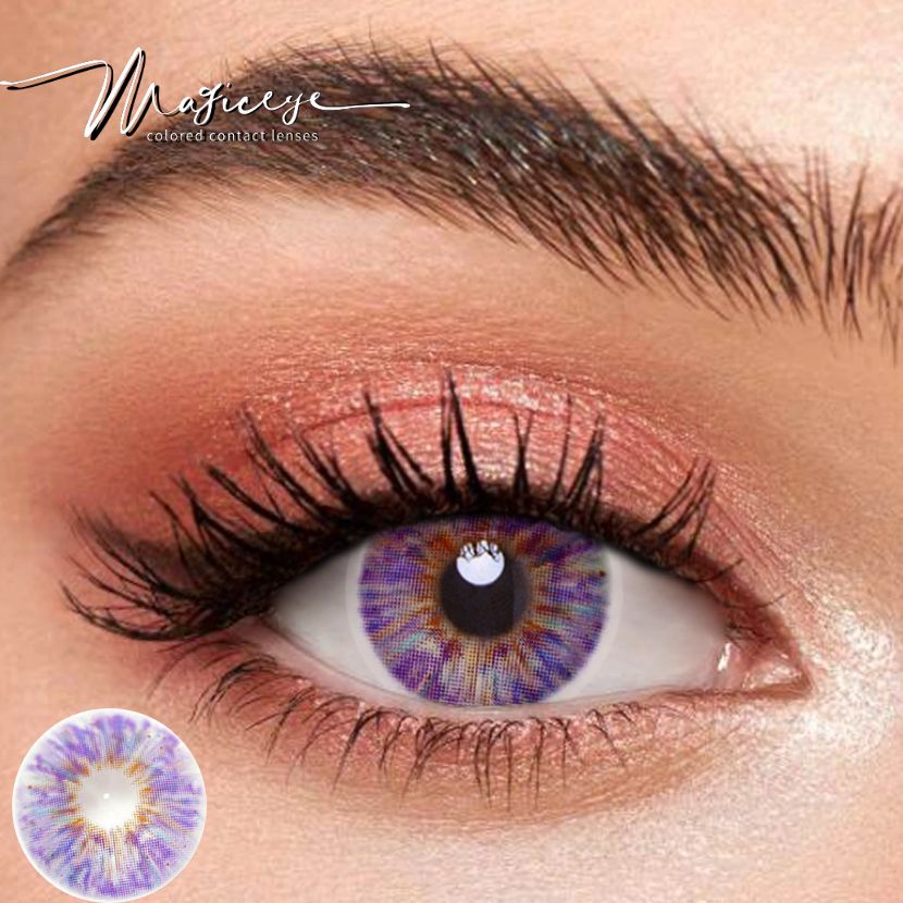 【2023 NEW】Monet Purple Color Contact Lenses