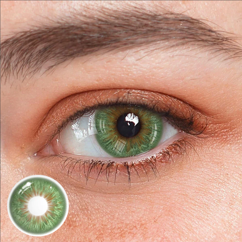 Wildness Green Snake Color Contact Lenses