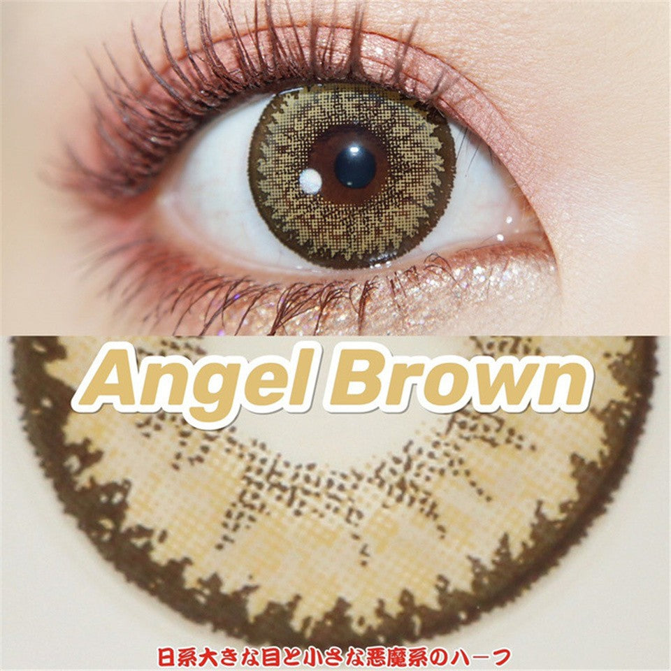 Angel Brown G201 Color Contact Lenses 【Prescription】