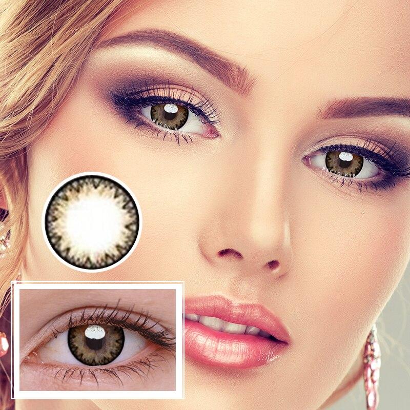 Jelly Brown Color Contact Lenses