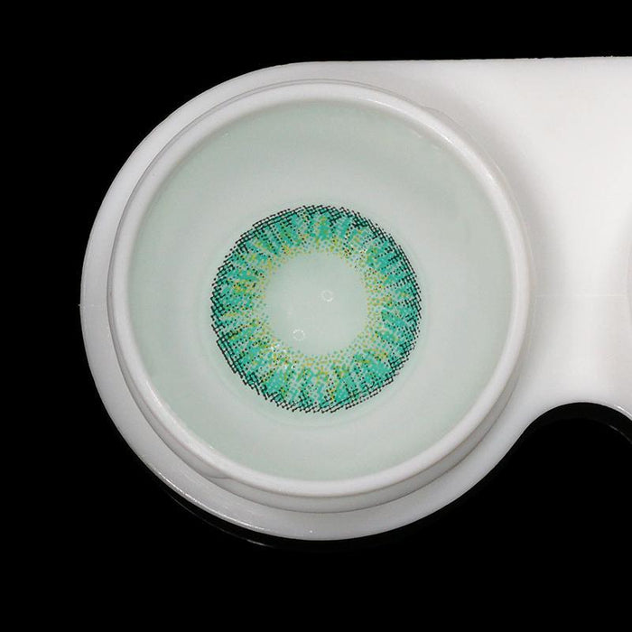Three Tone Kallaite Turquoise Green Color Contact Lenses
