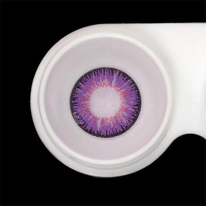 Vika Tricolor Purple Color Contact Lenses【PRESCRIPTION】