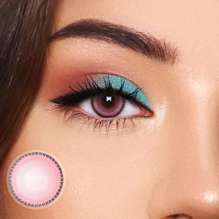 Yummy Pink Color Contact Lenses