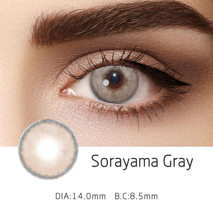 Sorayama Grey Color Contact Lenses