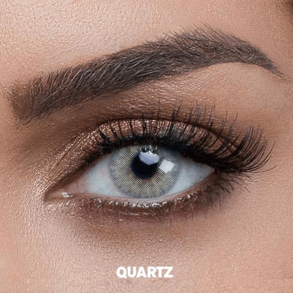Hidrocor Quartz Grey Color Contact Lenses【Prescription】