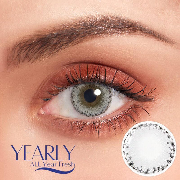 Three Tone Sterling grey Color Contact Lenses