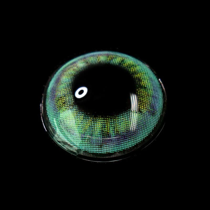 Rainbow Green Color Contact Lenses