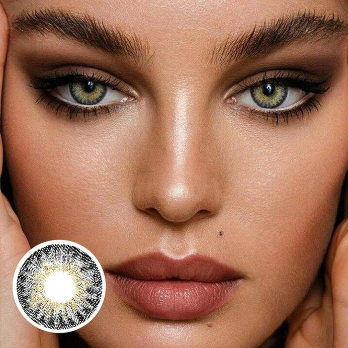 【HOT】Forest Ember Diamond Brown Color Contact Lenses