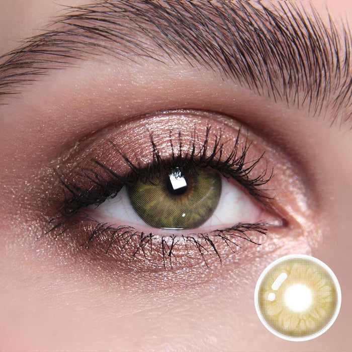 Rose Brown Color Contact Lenses