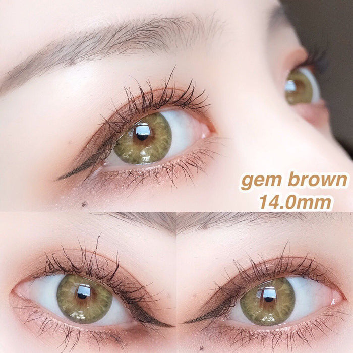 GEM Brown Color Contact Lenses