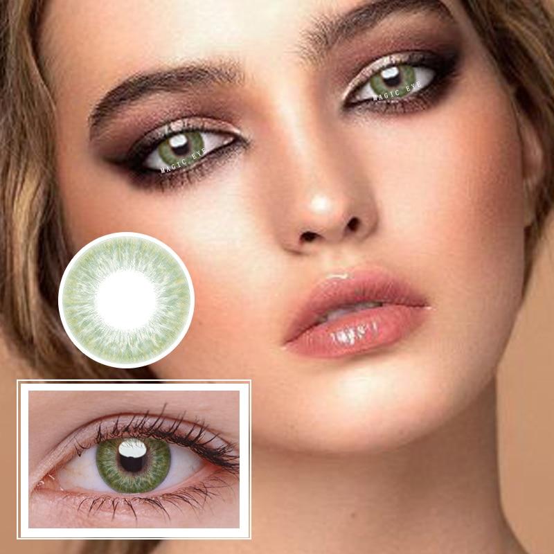 Light-Green Color Contact Lenses【Prescription】