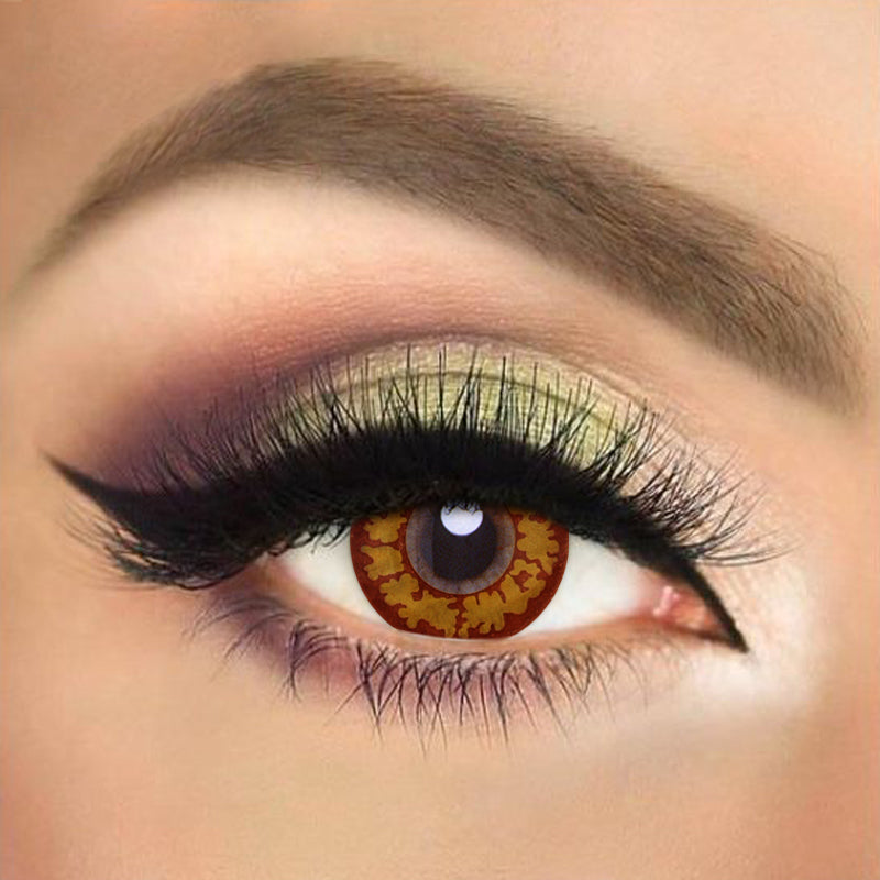 Fire Cosplay Color Contact Lenses