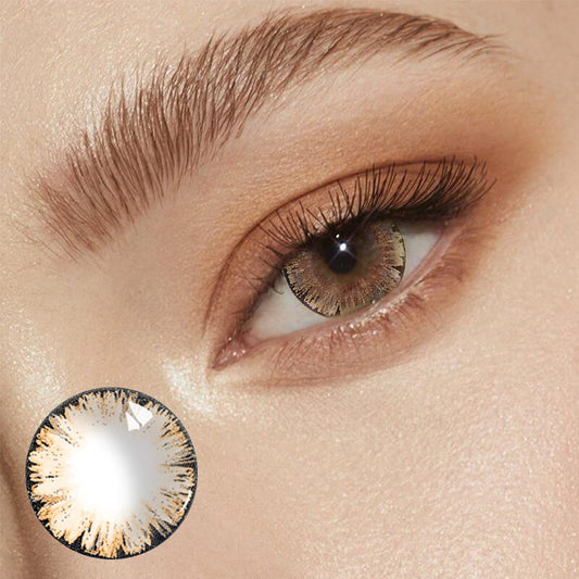 Big Girl Eye Brown Color Contact Lenses 【PRESCRIPTION】