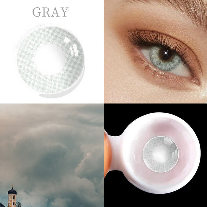 【HOT】Lee Bible Grey Color Contact Lenses