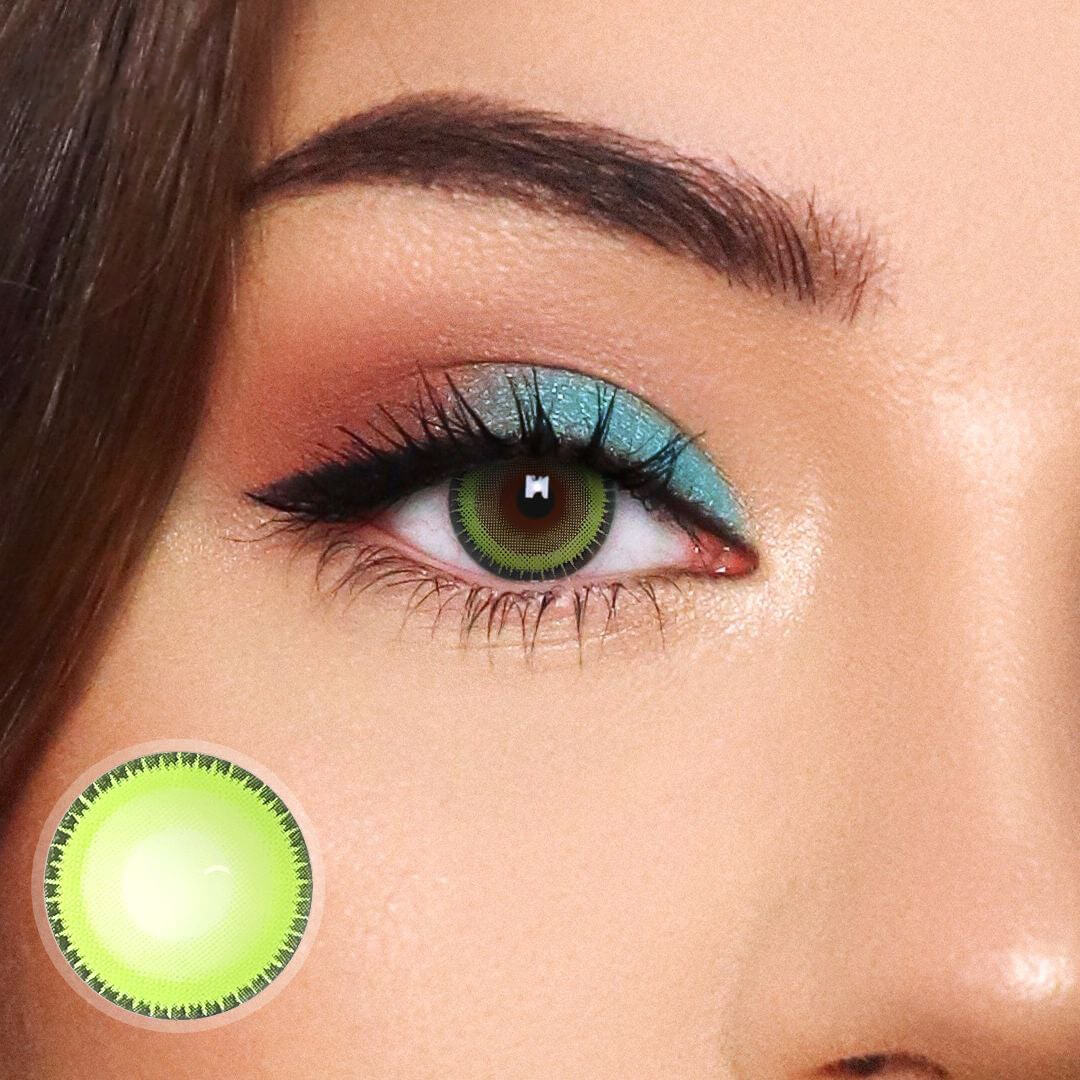 【NEW】Yummy Green Color Contact Lenses