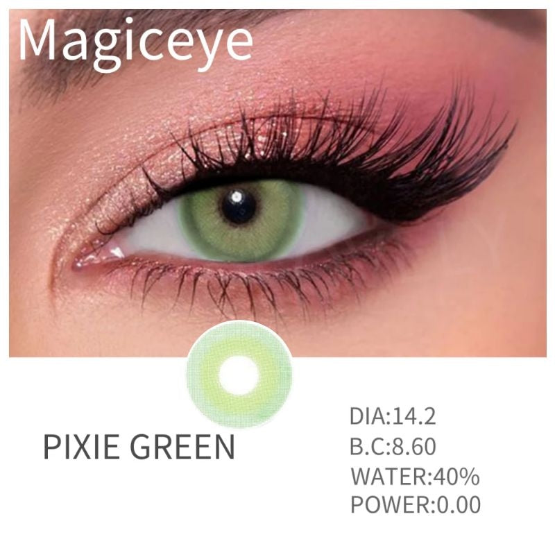 【NEW】Pixie Green Color Contact Lenses