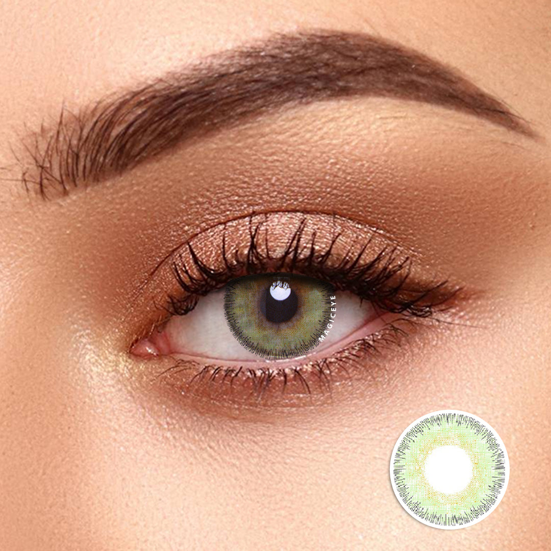Elite Sandy Green Color Contact Lenses