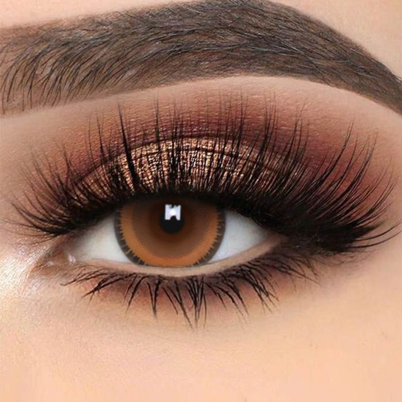 Yummy Brown Color Contact Lenses