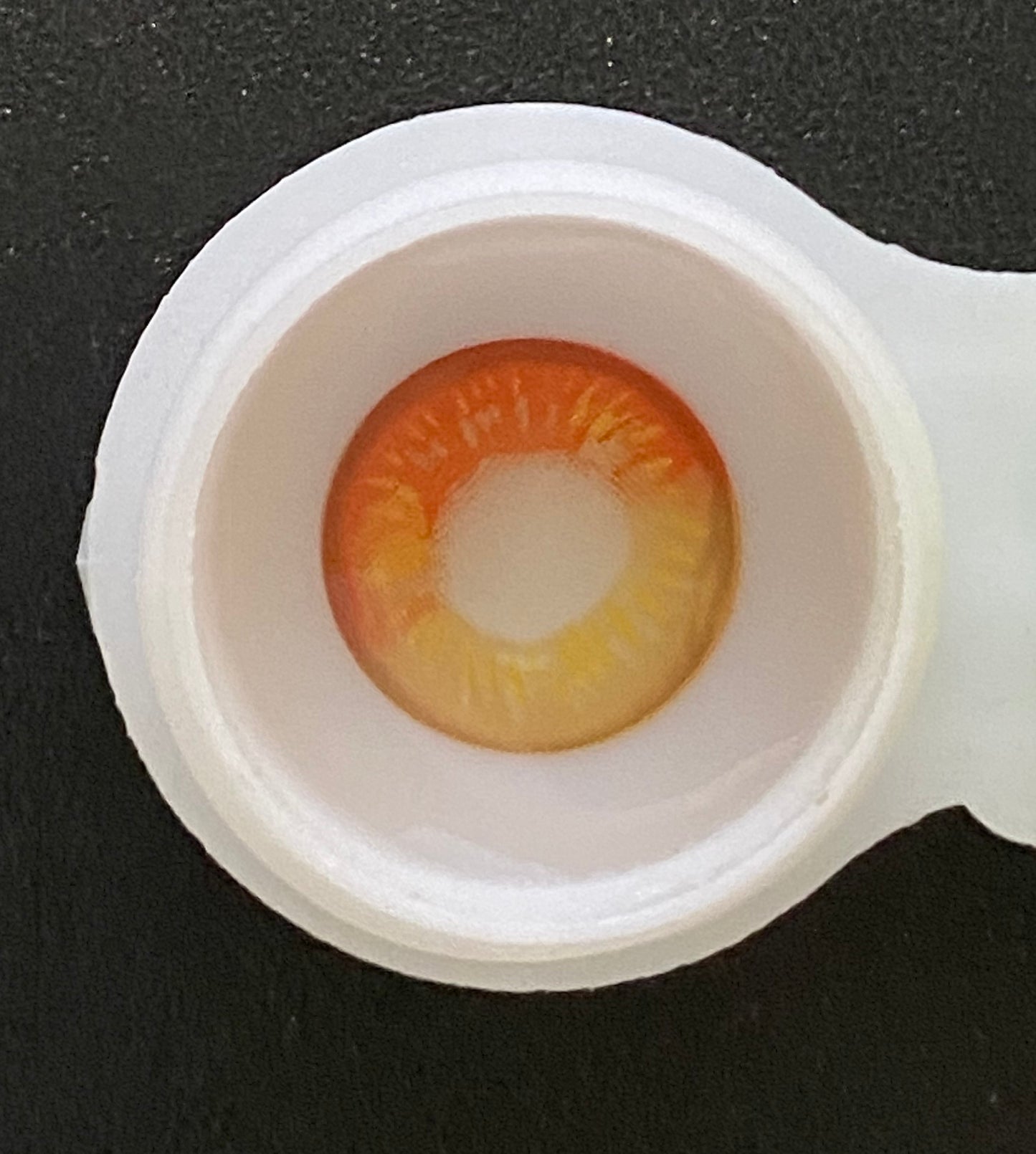 Anime  Orange Crazy Contact Lenses