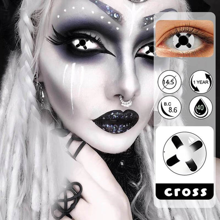 Cross Cosplay Contact Lenses