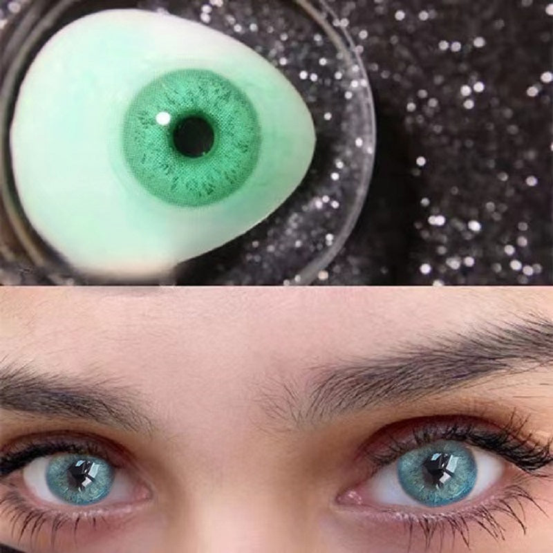 Russain Green Color Contact Lenses