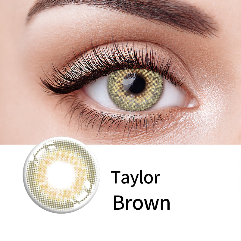 DNA Taylor Brown Hazel Color Contact Lenses