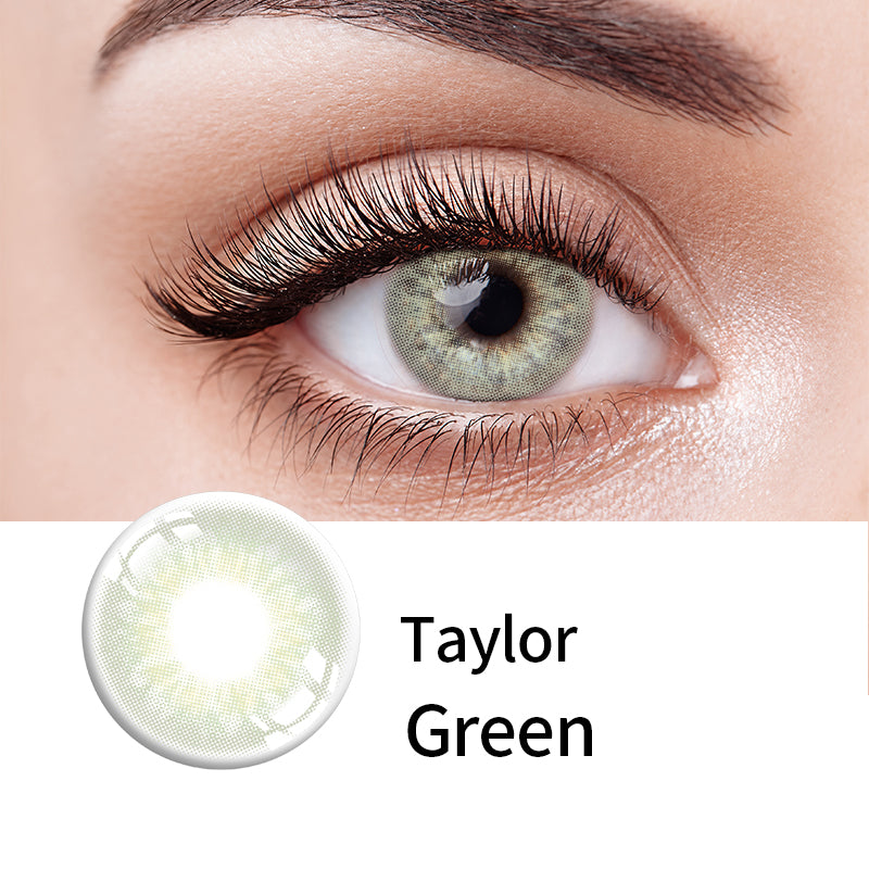 DNA Taylor Green Grey Color Contact Lenses